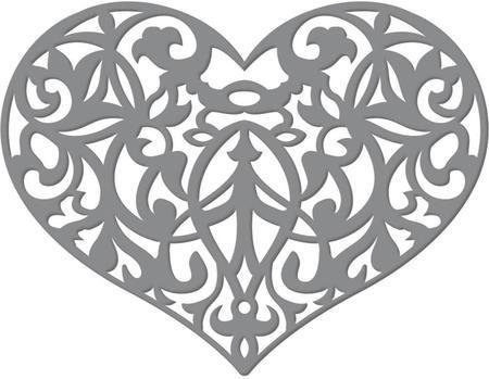 Ultimate Crafts ORNATE HEART Die