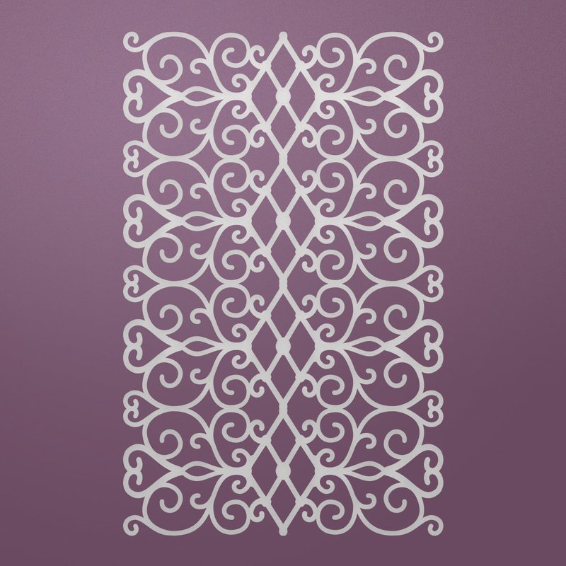 Ultimate Crafts FLORAL LATTICE Die