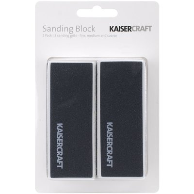 Kaisercraft SANDING BLOCK- 2/pk