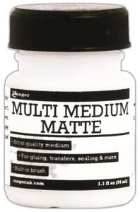 Ranger Ink MINI MULTI MEDIUM MATTE Glue Adhesive 1oz