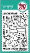 Avery Elle BAND CAMP Clear Stamp Set