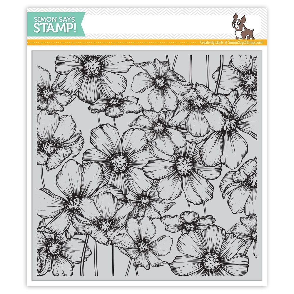 Simon Says Stamp COSMOS Background Cling Stamp