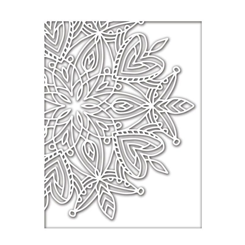 Simon Says Stamp HEART MANDALA Die