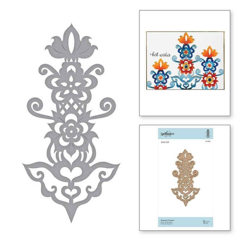 Spellbinders ROSEMAL FLOWERS Die