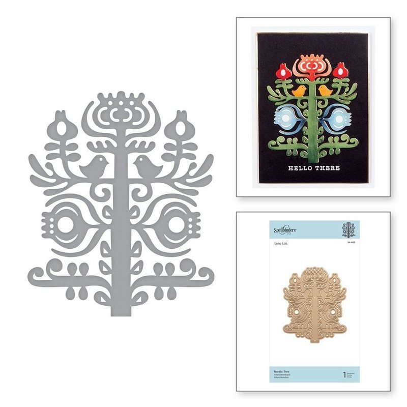 Spellbinders NORDIC TREE Die