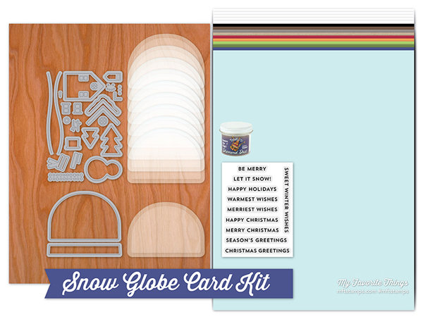 My Favorite Things SNOW GLOBE Kit (partial)