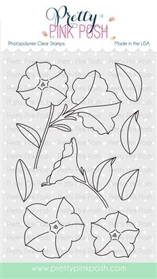 Pretty Pink Posh PRETTY PETUNIAS Stamp Set