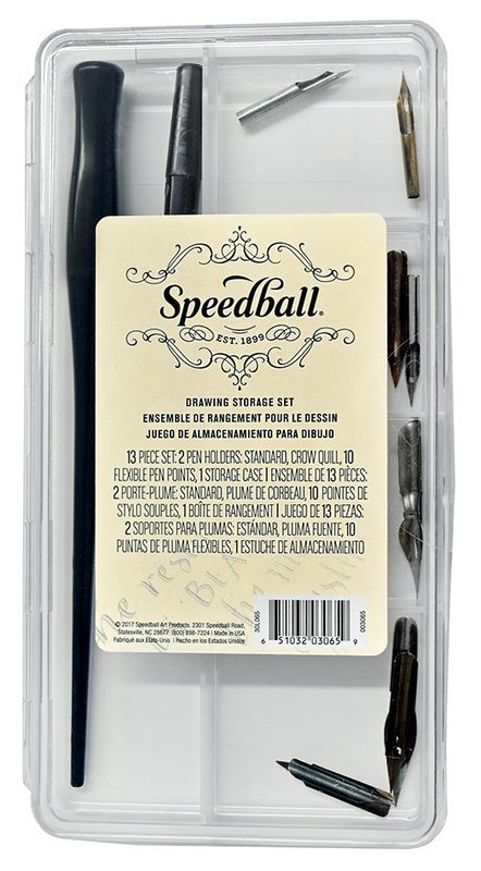 Speedball DRAWING &amp; LETTERING Storage Kit