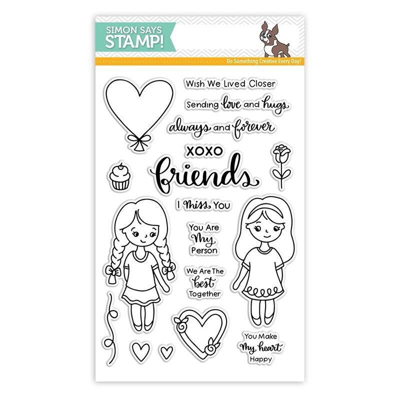 Simon Says Stamp LOVE AND FRIENDSHIP Clear Stamp Set