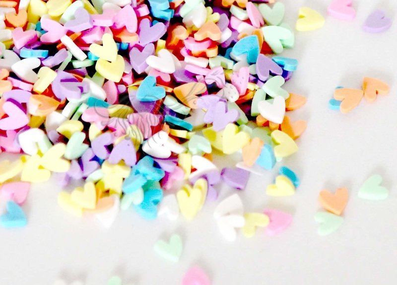 Stardust RAINBOW HEARTS Shaker Bits