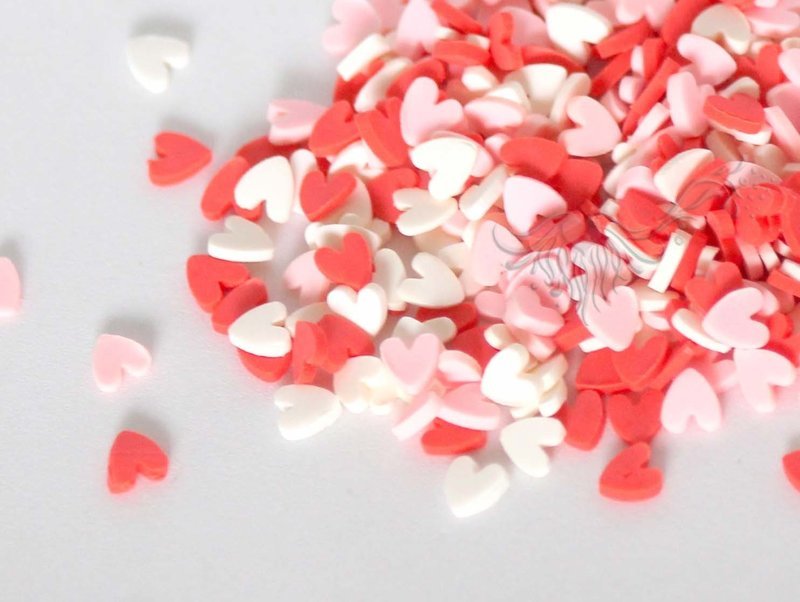 Stardust PINK HEARTS Shaker Bits