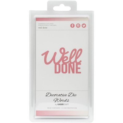 Kaisercraft WELL DONE Word Die