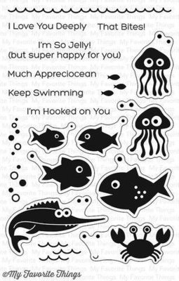 My Favorite Things OCEAN FUN Clear Stamp Set