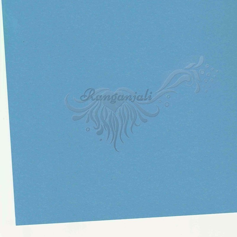 BERGAMO BLUE - 250GSM Heavyweight Smooth A4 Cardstock- 5/pk