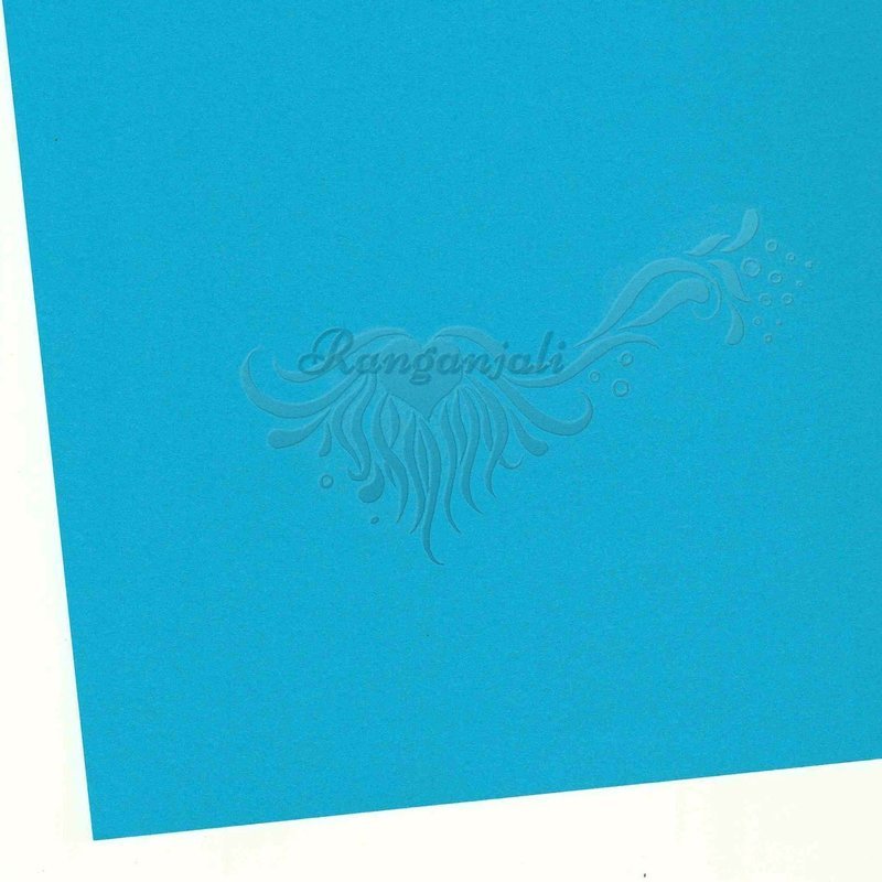 BUSAN BLUE - 250GSM Heavyweight Smooth A4 Cardstock- 5/pk