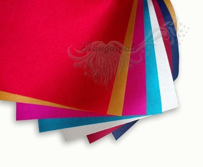 FESTIVE Colors SATIN Paper A2 size- 8/pk
