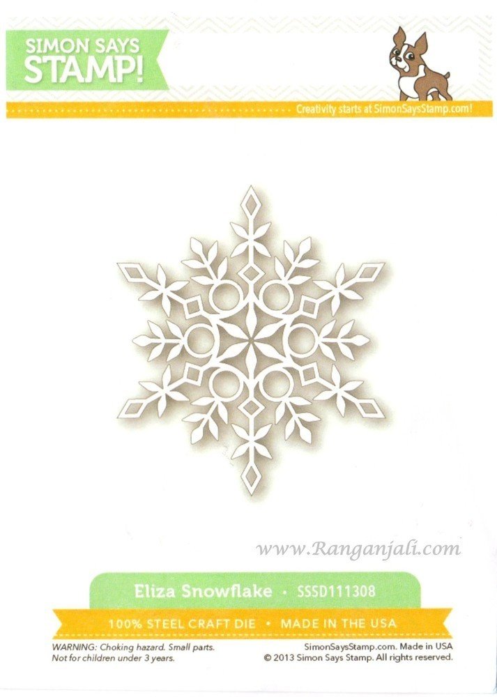 Simon Says Stamp ELIZA SNOWFLAKE Craft Die