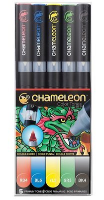 Chameleon PRIMARY TONES Alcohol Ink Pen Set