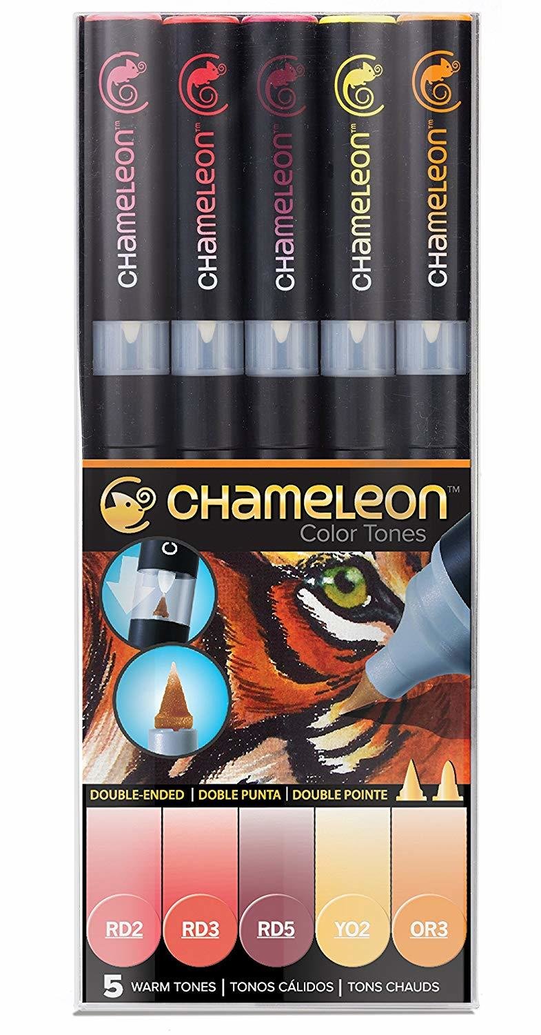 Chameleon WARM TONES Alcohol Ink Pen Set