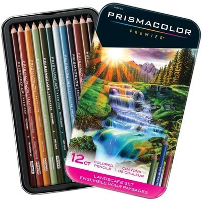 Prismacolor LANDSCAPE Premier Colored Pencil Set -12