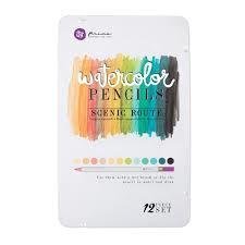 Prima Marketing SCENIC ROUTE Watercolor Pencil Set