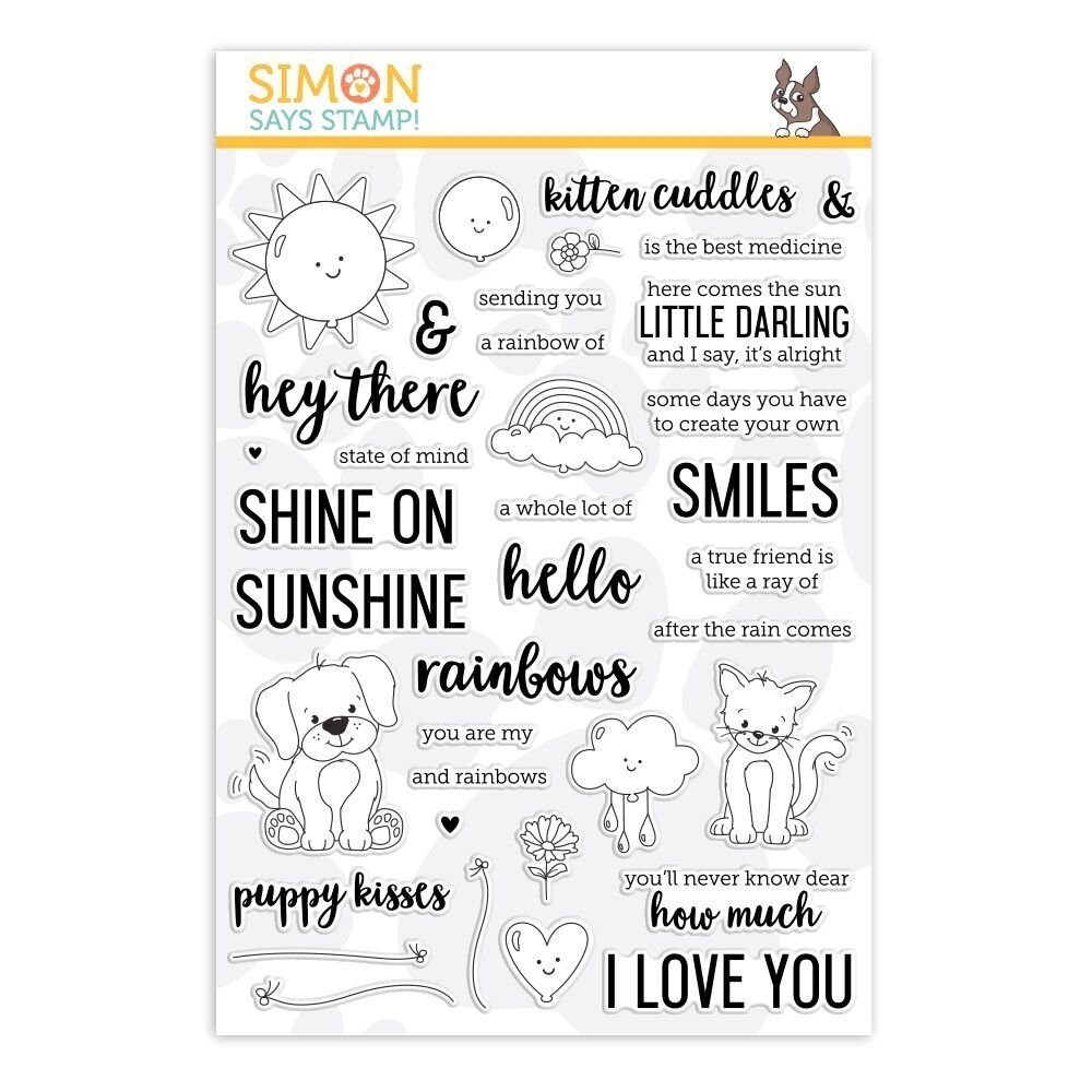 Simon Says Stamp HEY THERE SUNSHINE Clear Stamp Set