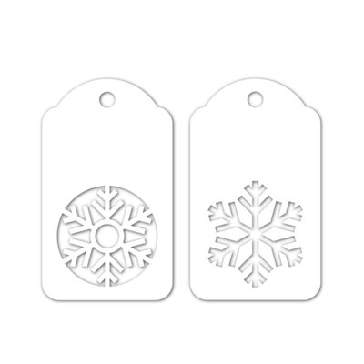 Simon Says Stamp SNOWFLAKES TAGS Die Set