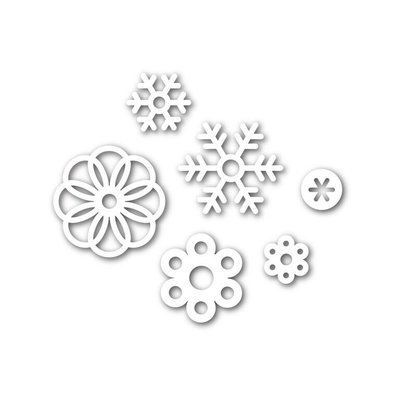 Simon Says Stamp SNOW FLURRIES Die Set