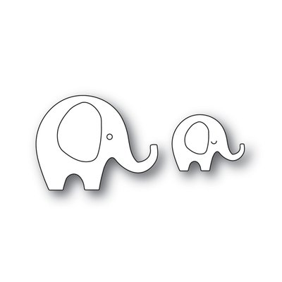 Simon Says Stamp SWEET ELEPHANTS Die Set