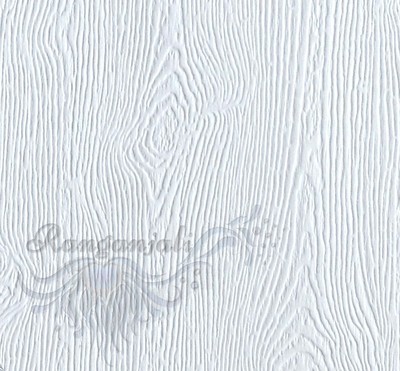 WOODGRAIN WHITE Textured Cardstock 300GSM-10/pk