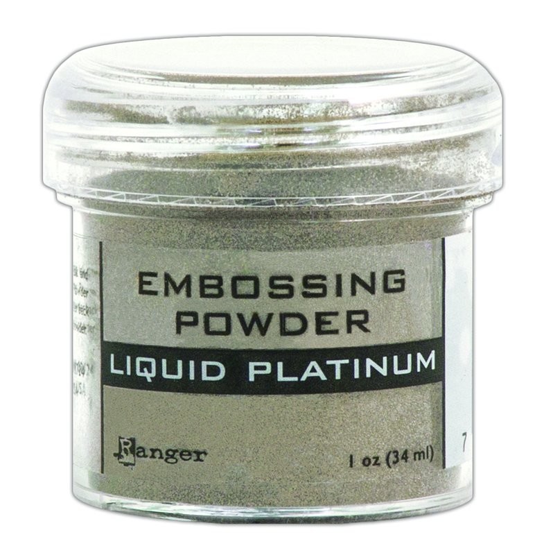 Ranger LIQUID PLATINUM Embossing Powder 1oz