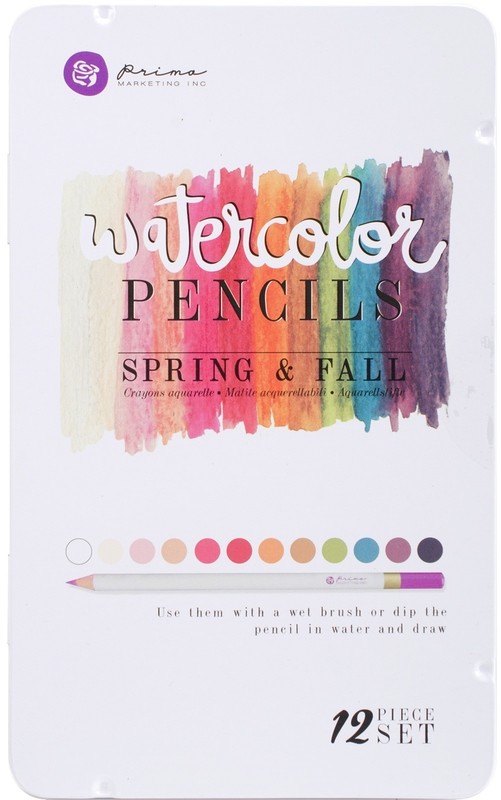 Prima Marketing SPRING &amp; FALL Watercolor Pencil Set