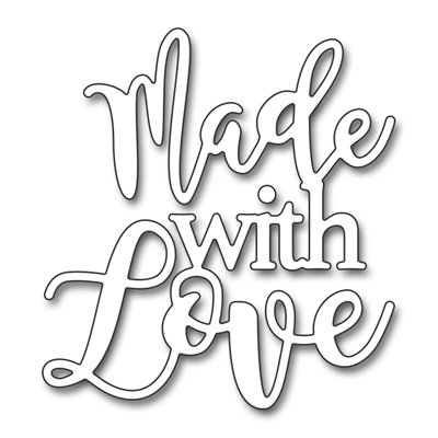 Penny Black MADE WITH LOVE Die
