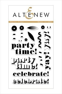 Altenew PARTY TIME Clear Stamp Set