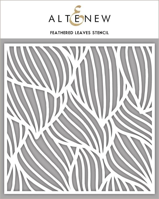 Altenew FEATHERED LEAVES Stencil