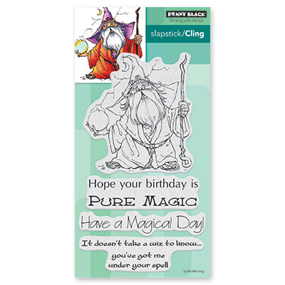 Penny Black WIZ Cling Stamp