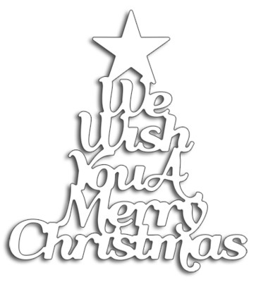 Penny Black WE WISH YOU A..Die