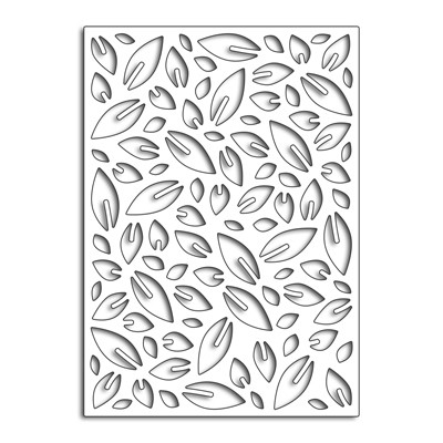 Penny Black LEAF PATTERN Die