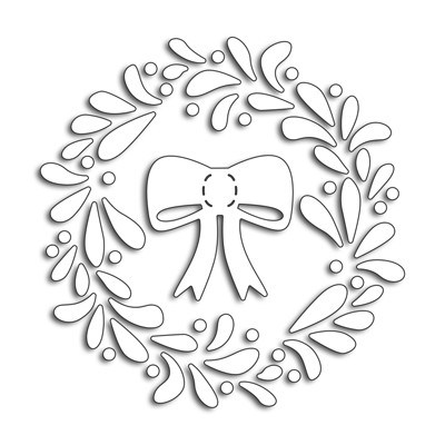 Penny Black CUT OUT WREATH Die Set