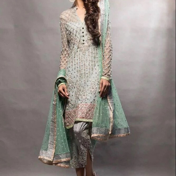 Lime Green Party Dress