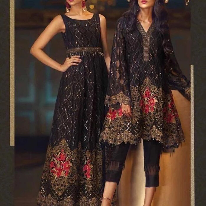 Black Stylish Party Wear