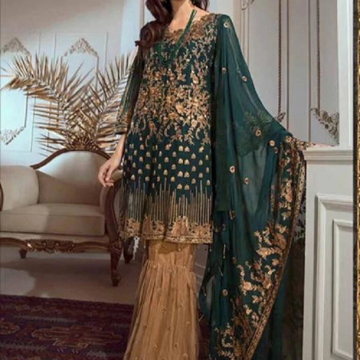 Green/Gold Party Suit