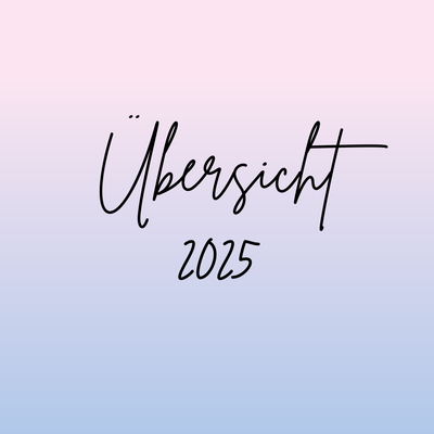 Übersicht 2025