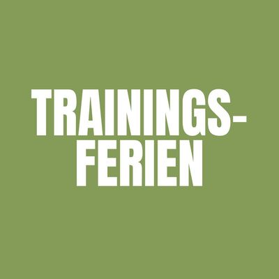 Trainingsferien