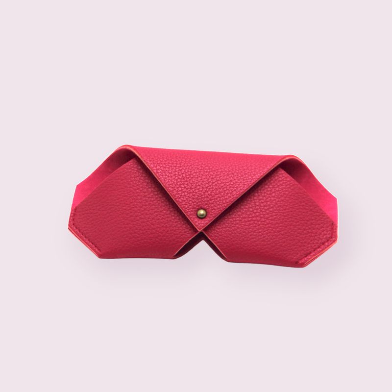 Funda polipiel papiroflexia fucsia