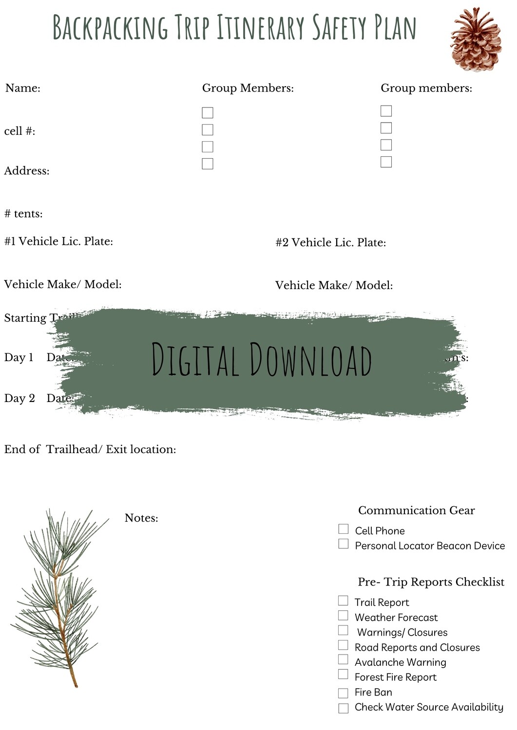 2 Day Trip Itinerary Plan