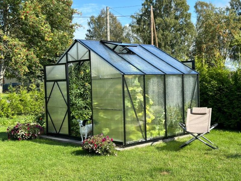 Rastlinjak | 6 mm polikarbonat | EcoSlider Roof EHL 2,5 m