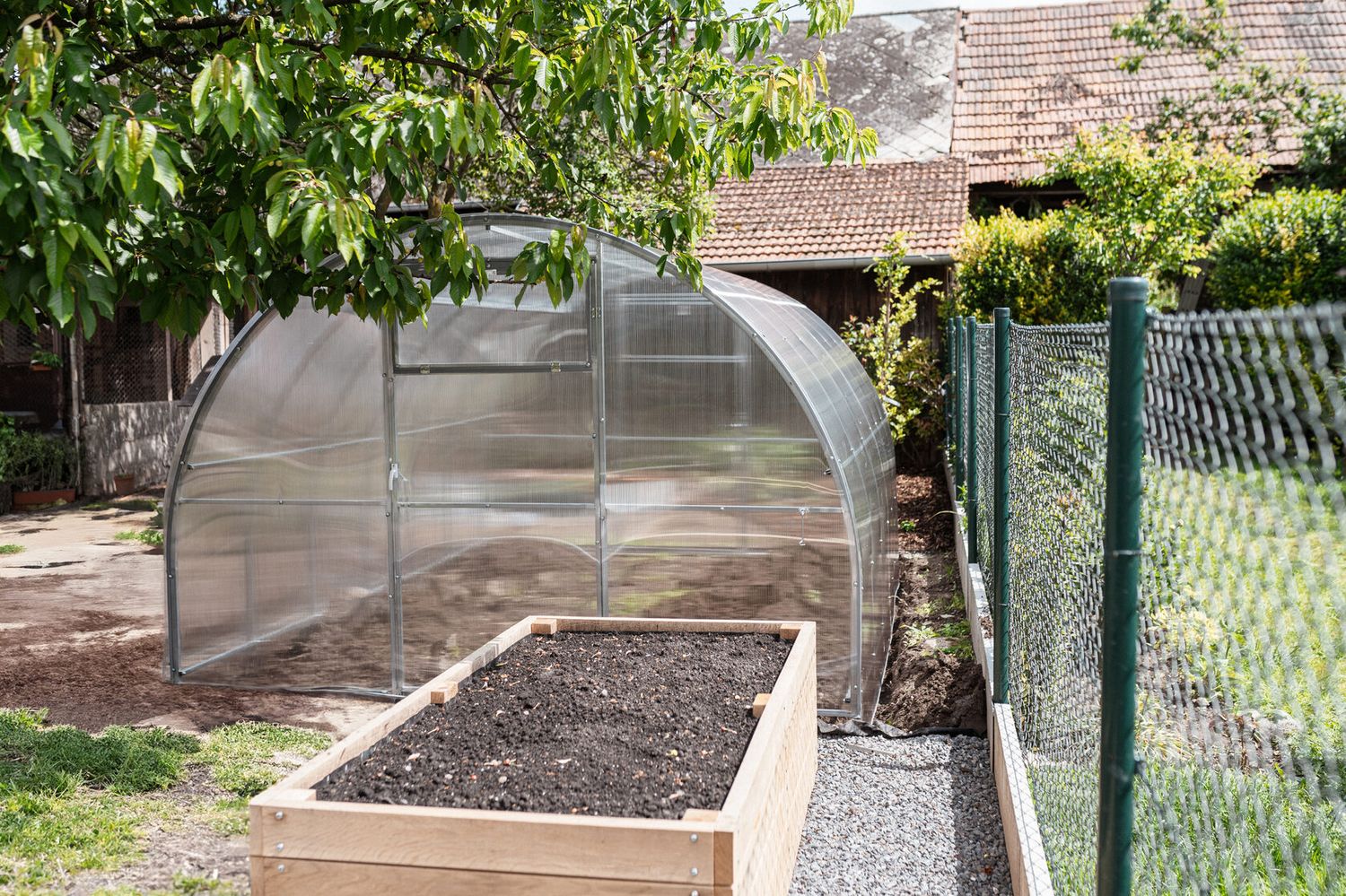 Top Rastlinjak AGROSFERA GLORIA širina 2,58m - TOP Polikarbonat PALRAM 800 g/m² - Z DOSTAVO