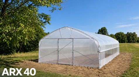 PREMIUM Folijski rastlinjak ARX 40 – širina 4 m