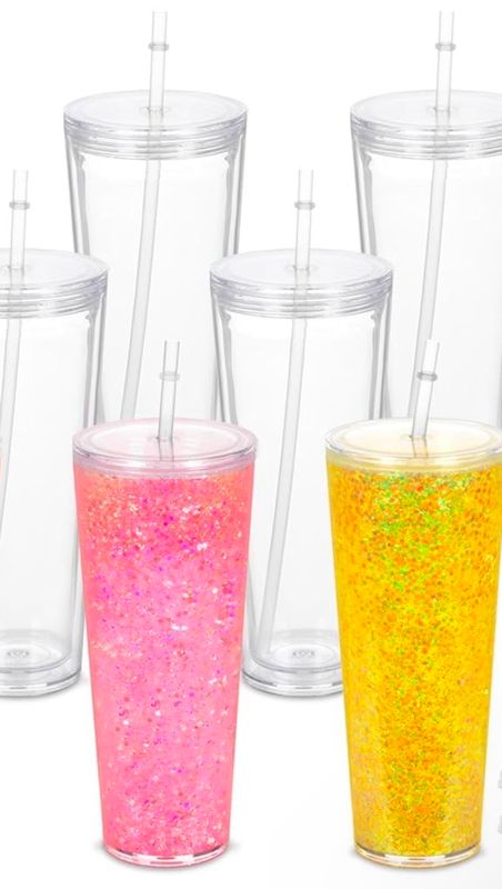 24 Oz Snowglobe Tumbler